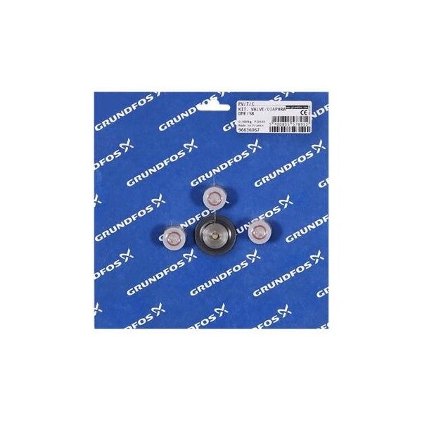 Pump Repair Parts- Kit, valve/diaphragm DME/S8 PV/T/C, DME Series.
